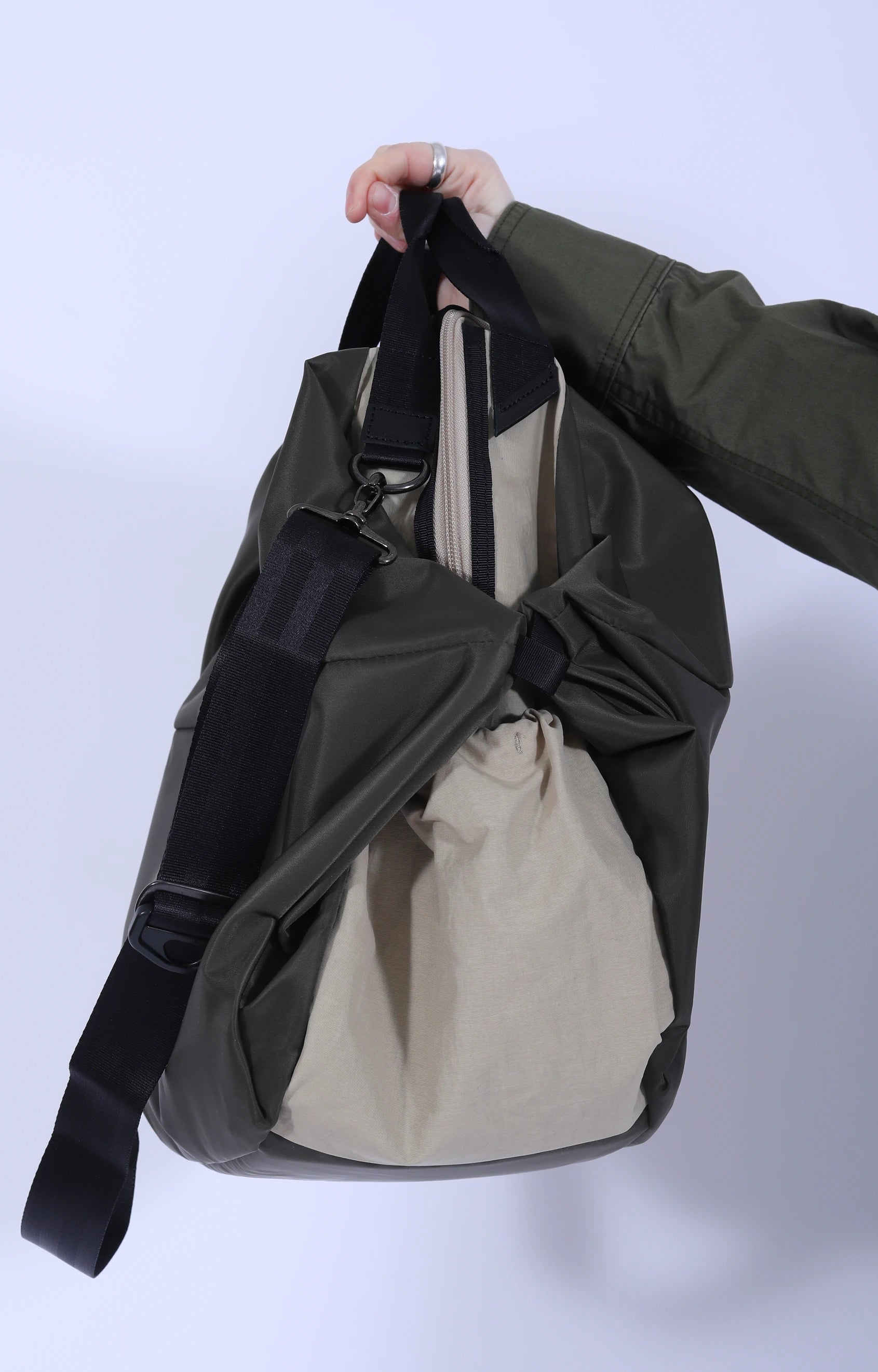 Cocoon 2-Way Duffle Bag Large Khaki