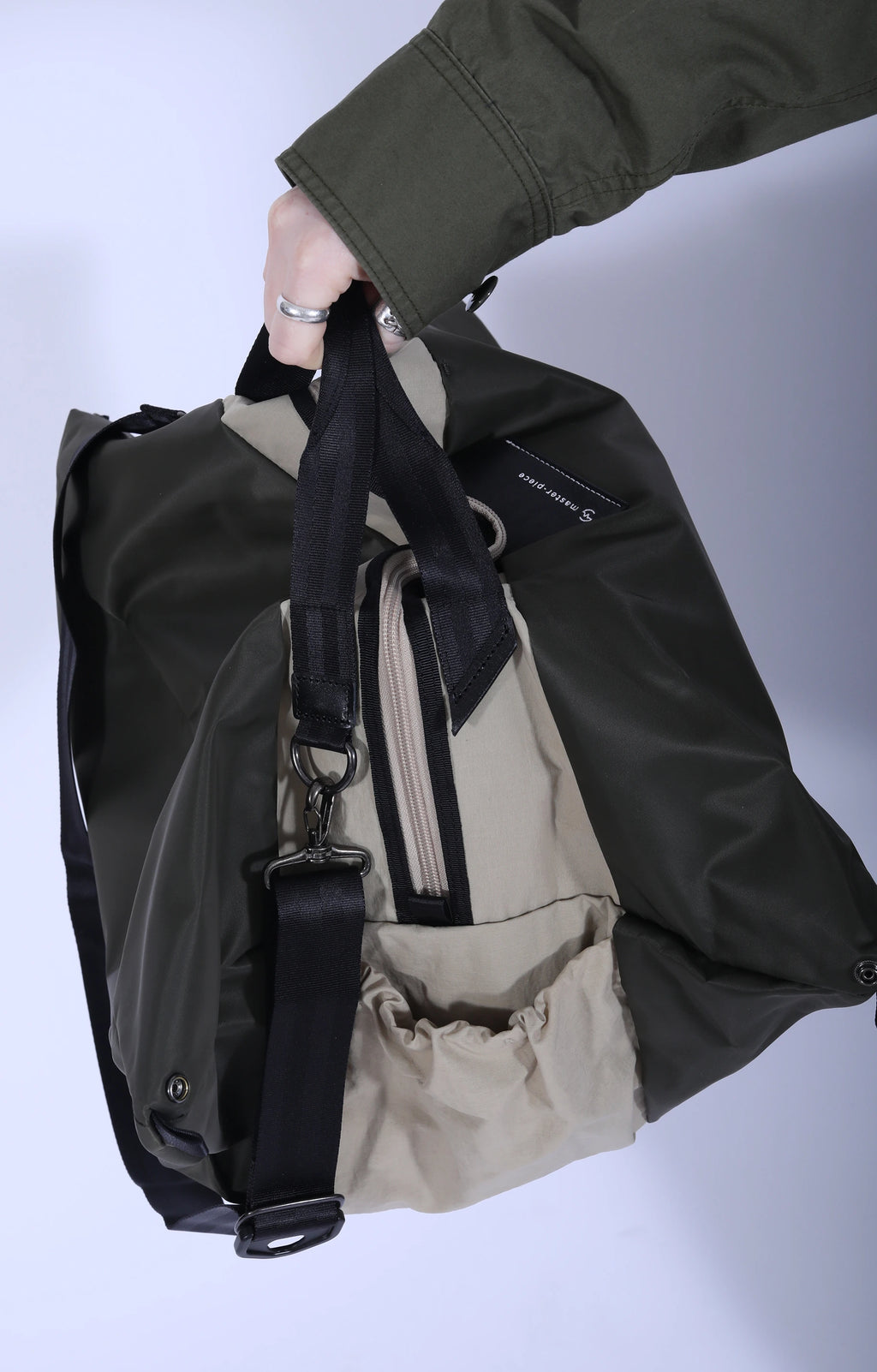 Cocoon 2-Way Duffle Bag Large Khaki