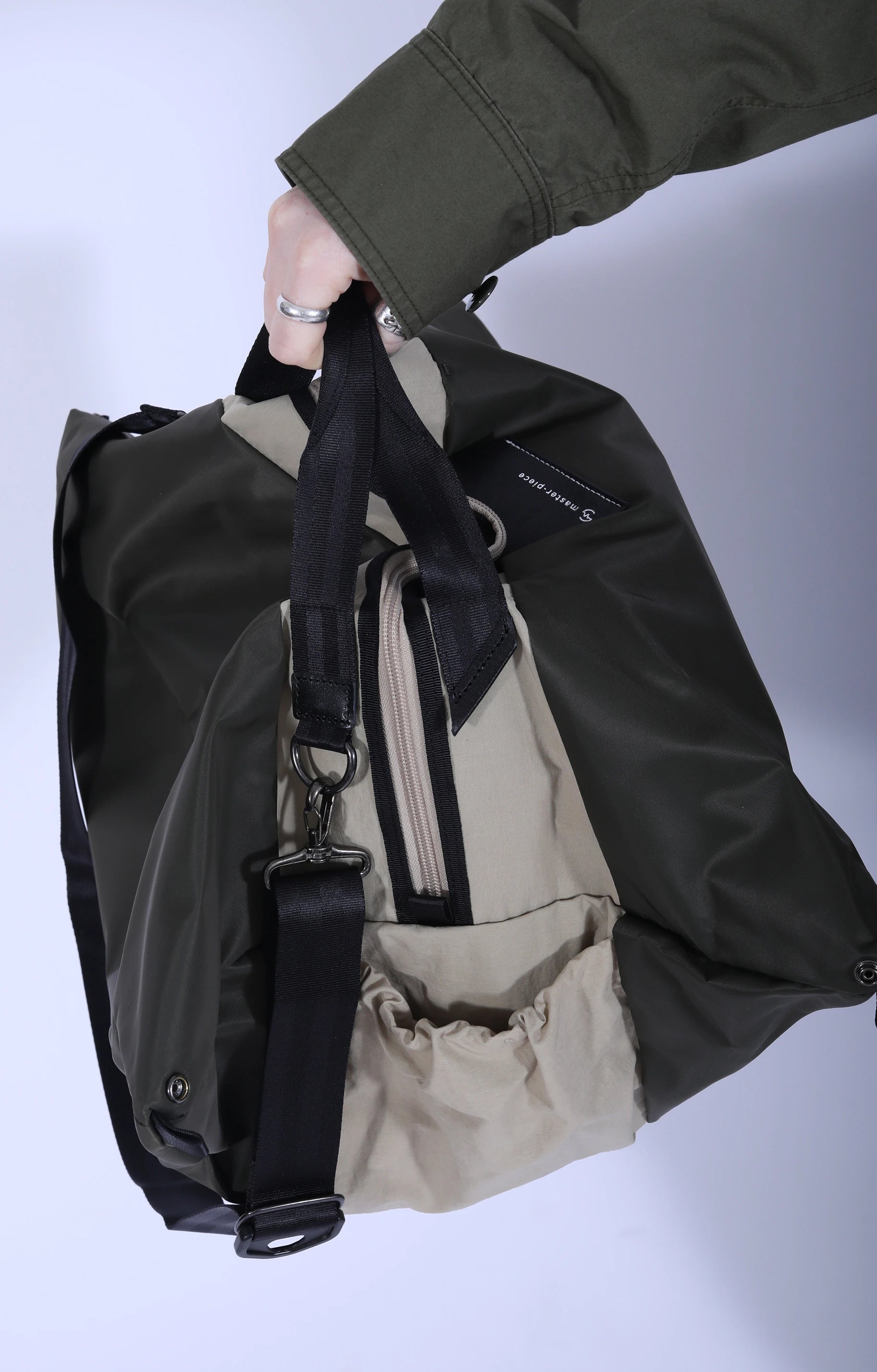 Cocoon 2-Way Duffle Bag Large Khaki