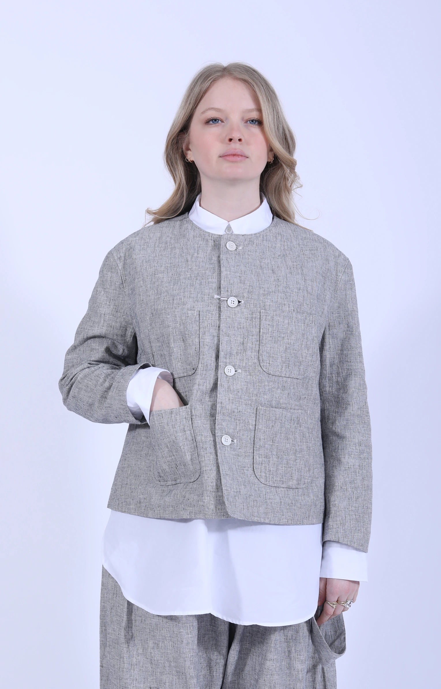 CN Jacket Melange Grey