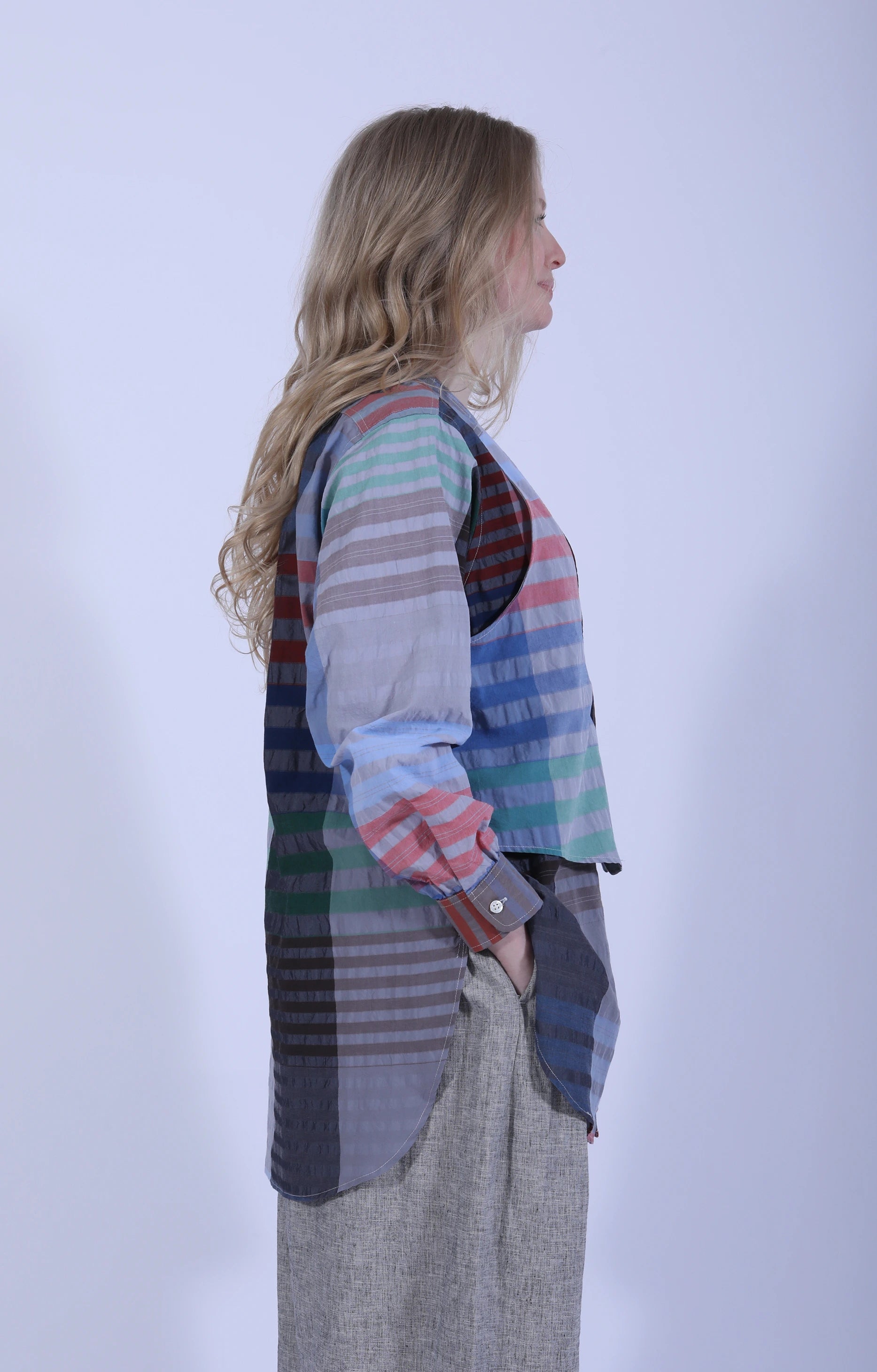 Vari Shirt Big Plaid Multi