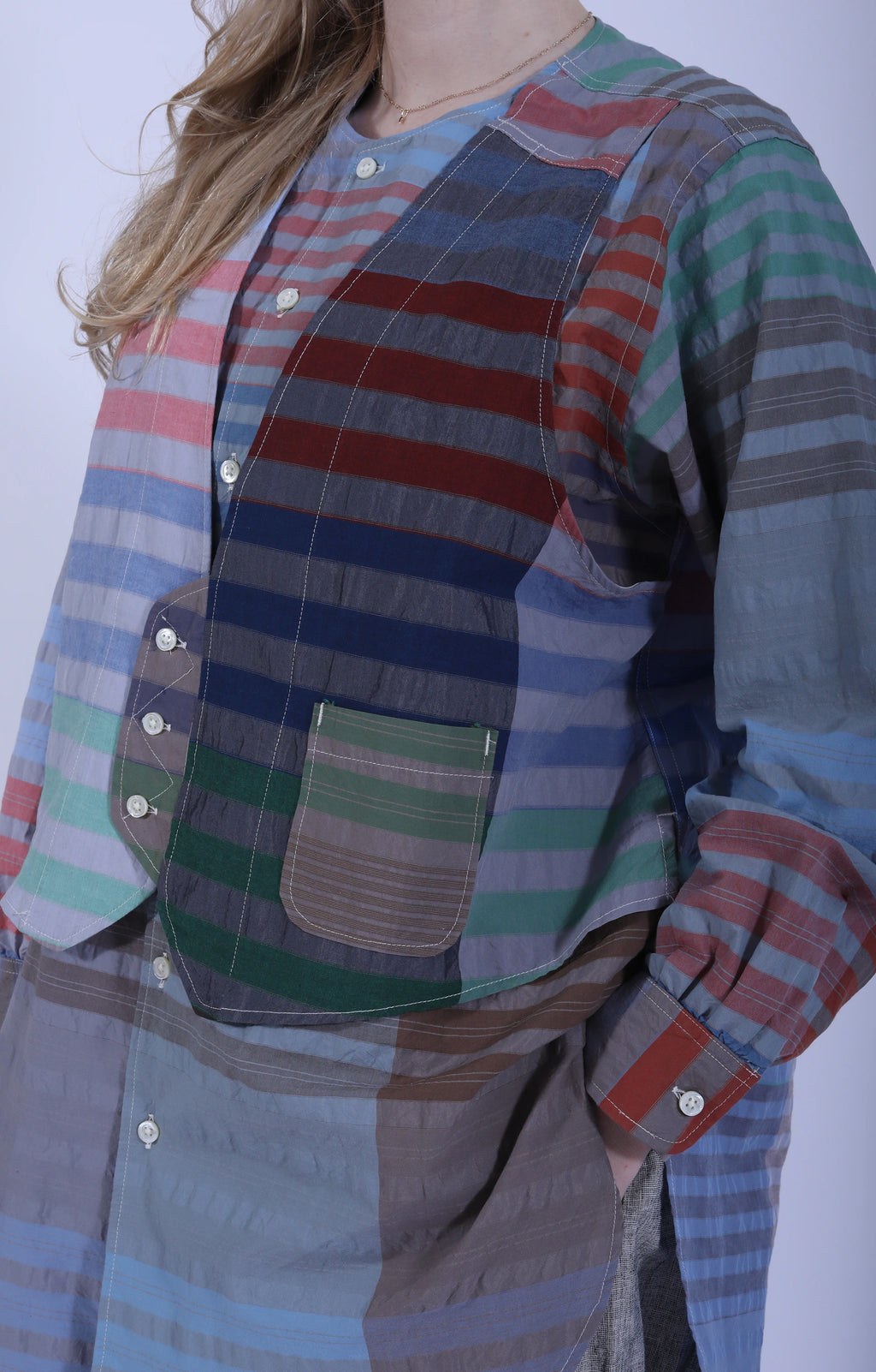 Vari Shirt Big Plaid Multi