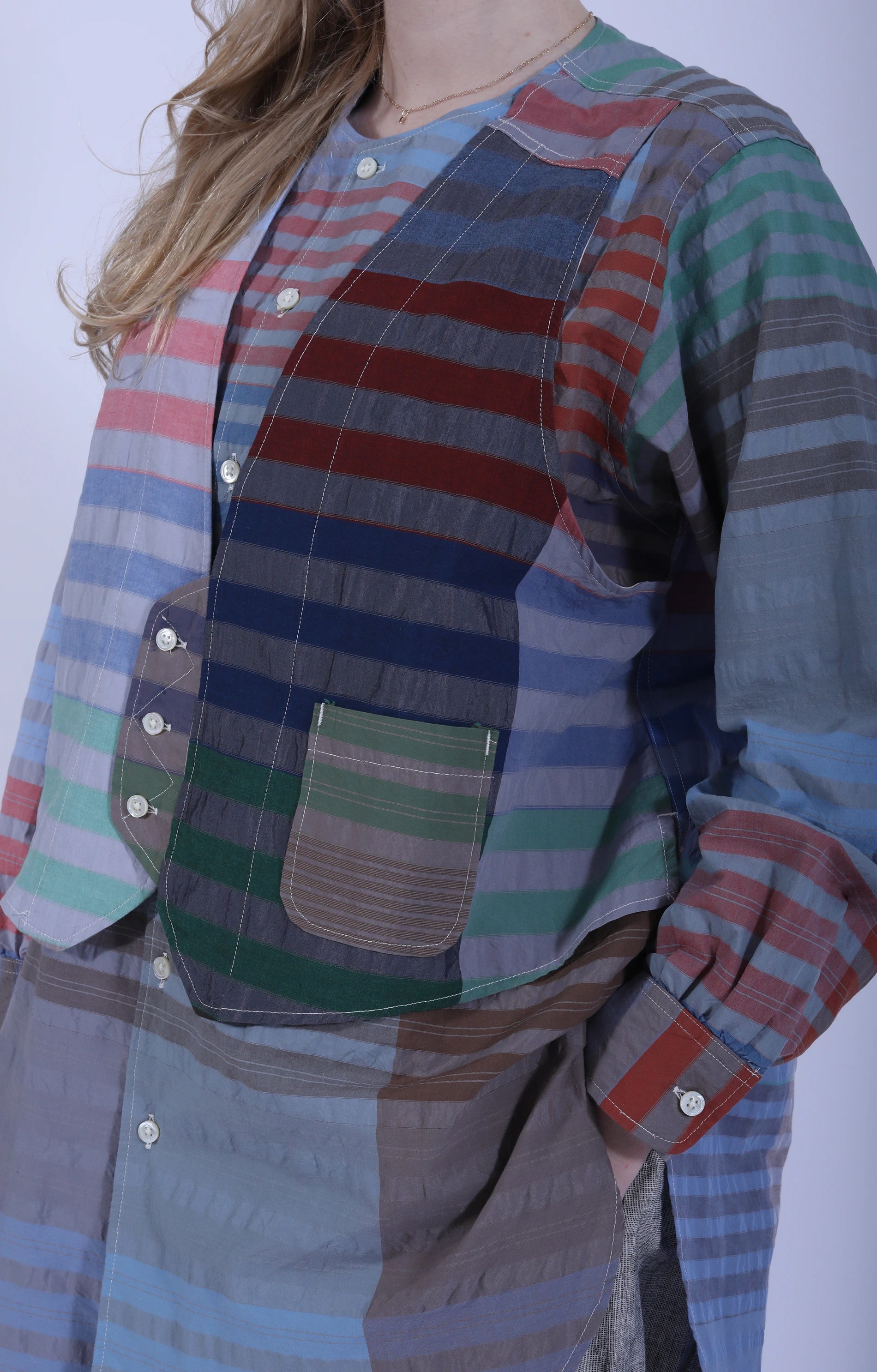 Vari Shirt Big Plaid Multi