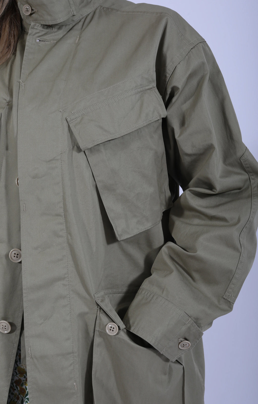 BDU Jacket Twill Khaki