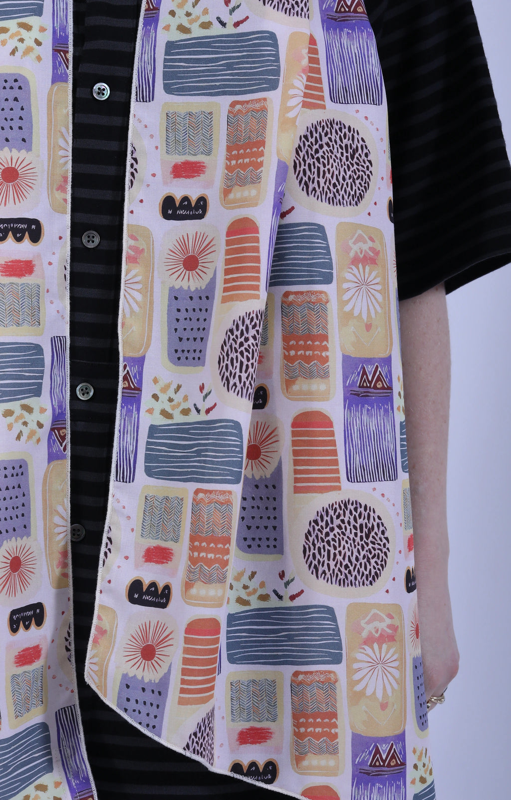 Long Scarf Jamaican Print