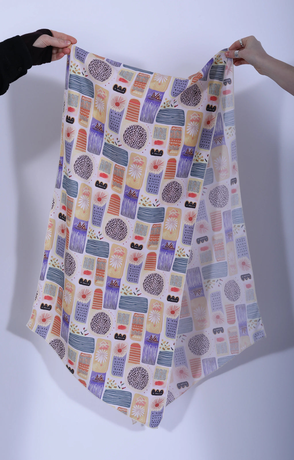 Long Scarf Jamaican Print