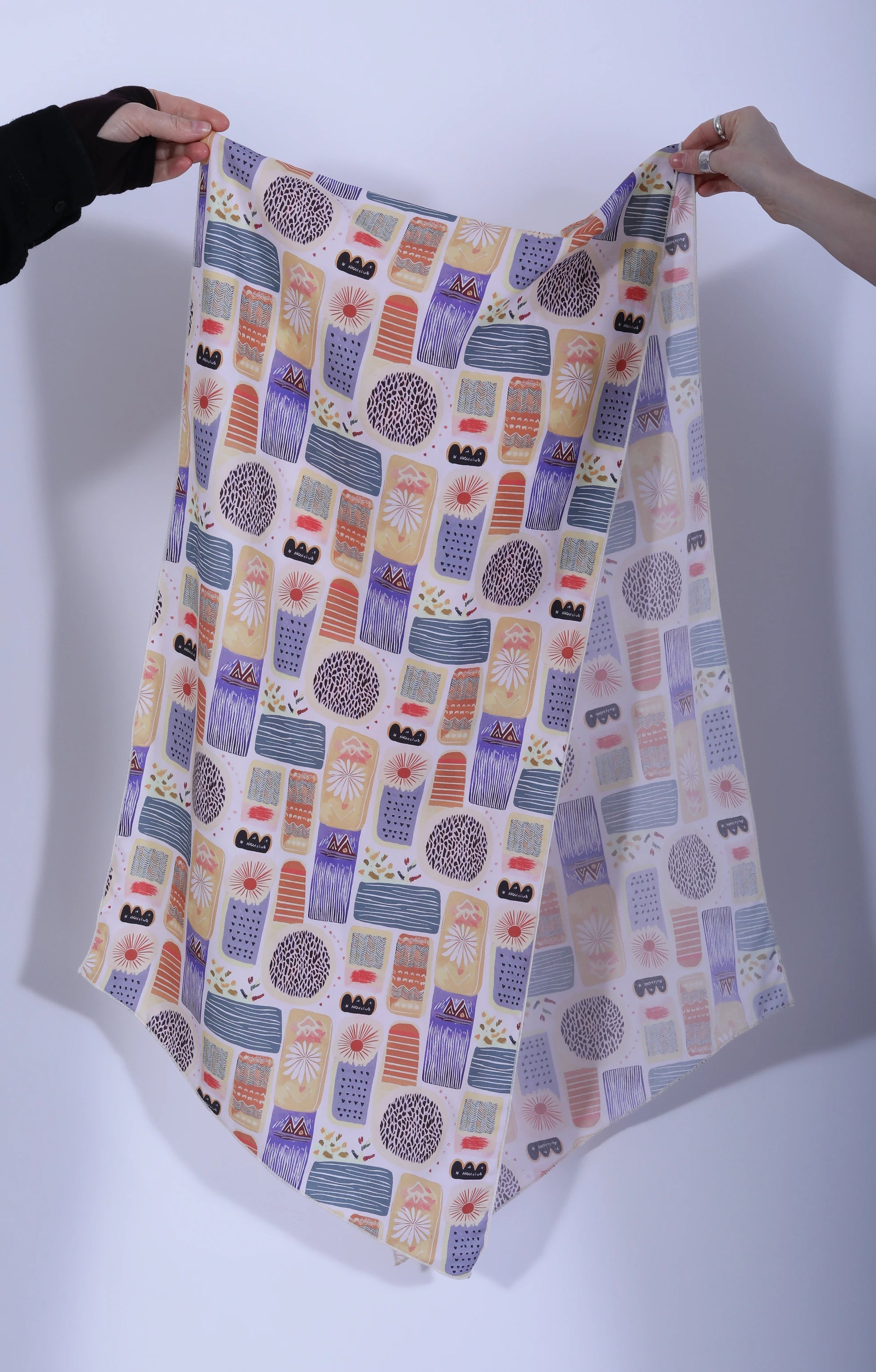 Long Scarf Jamaican Print