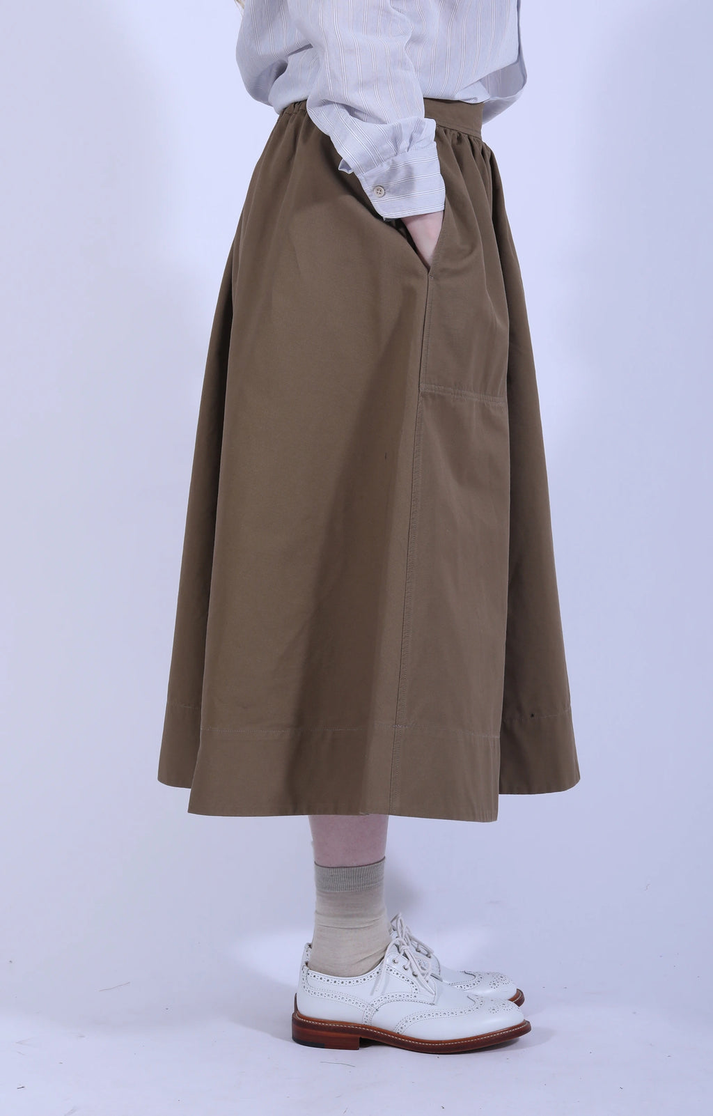 Forma Skirt Twill Biscuit
