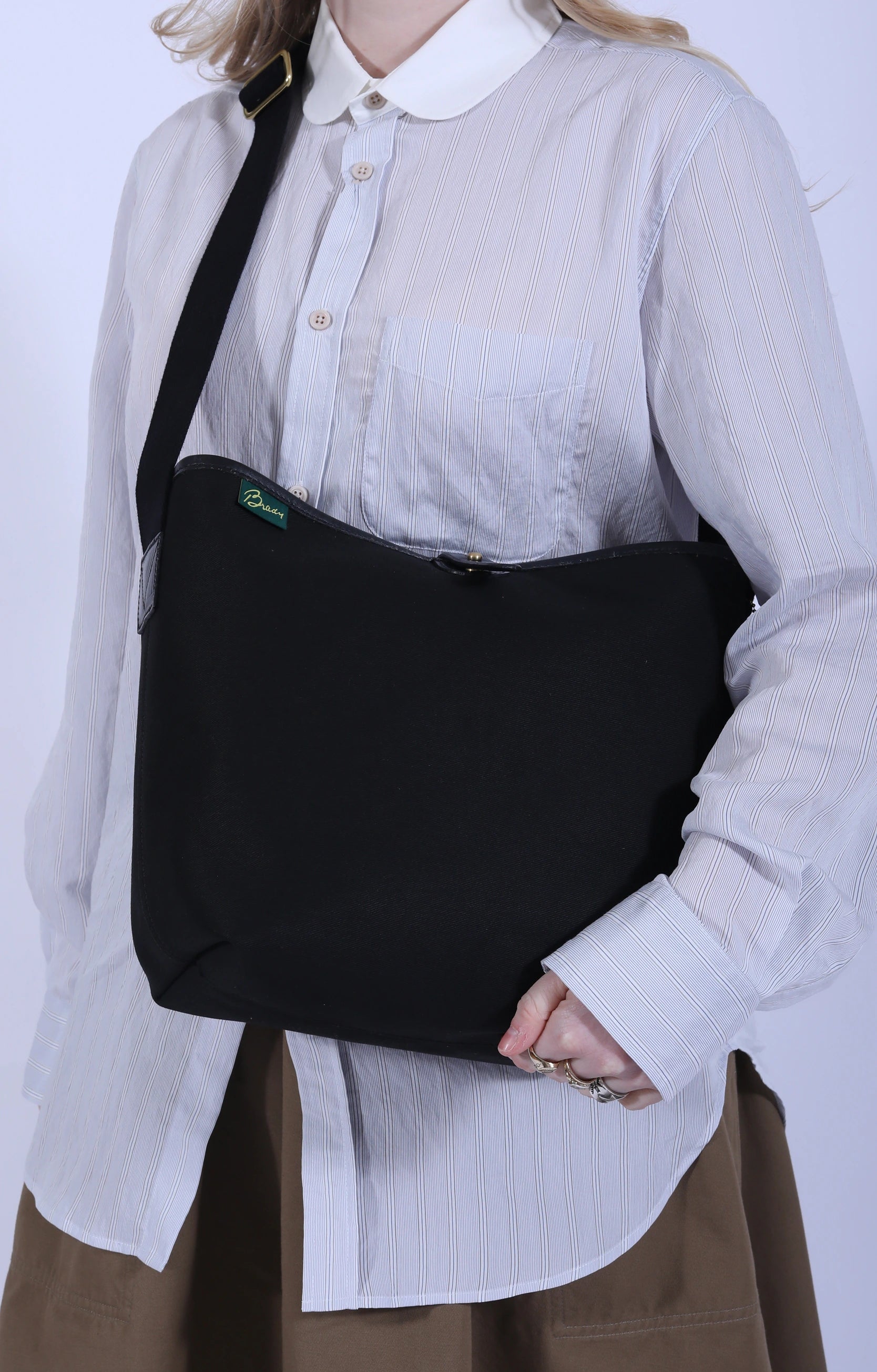 Ashdown Medium Shoulder Bag Black