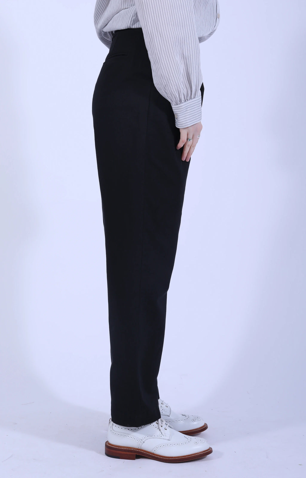 Allison Trousers Twill Black