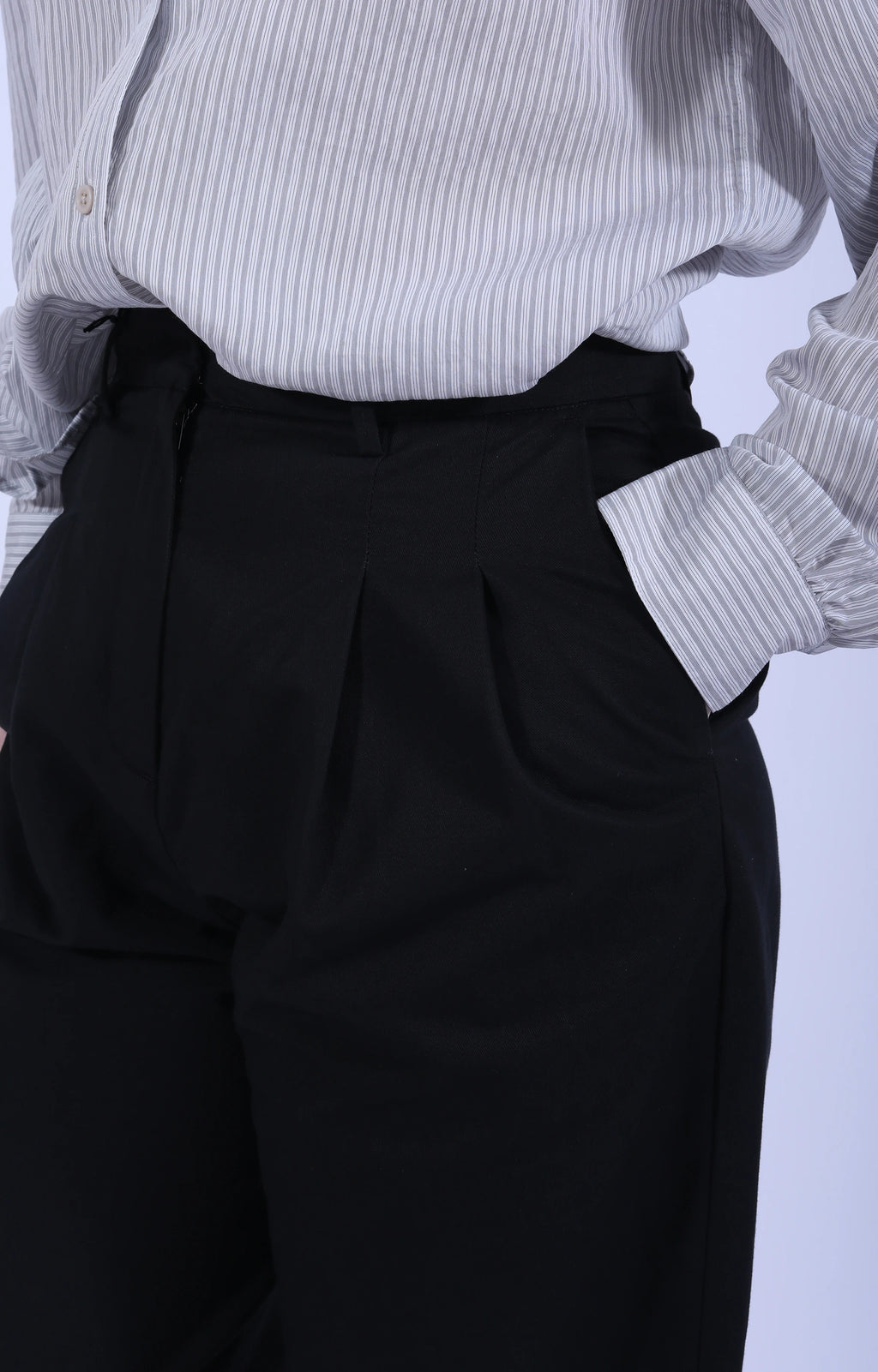 Allison Trousers Twill Black