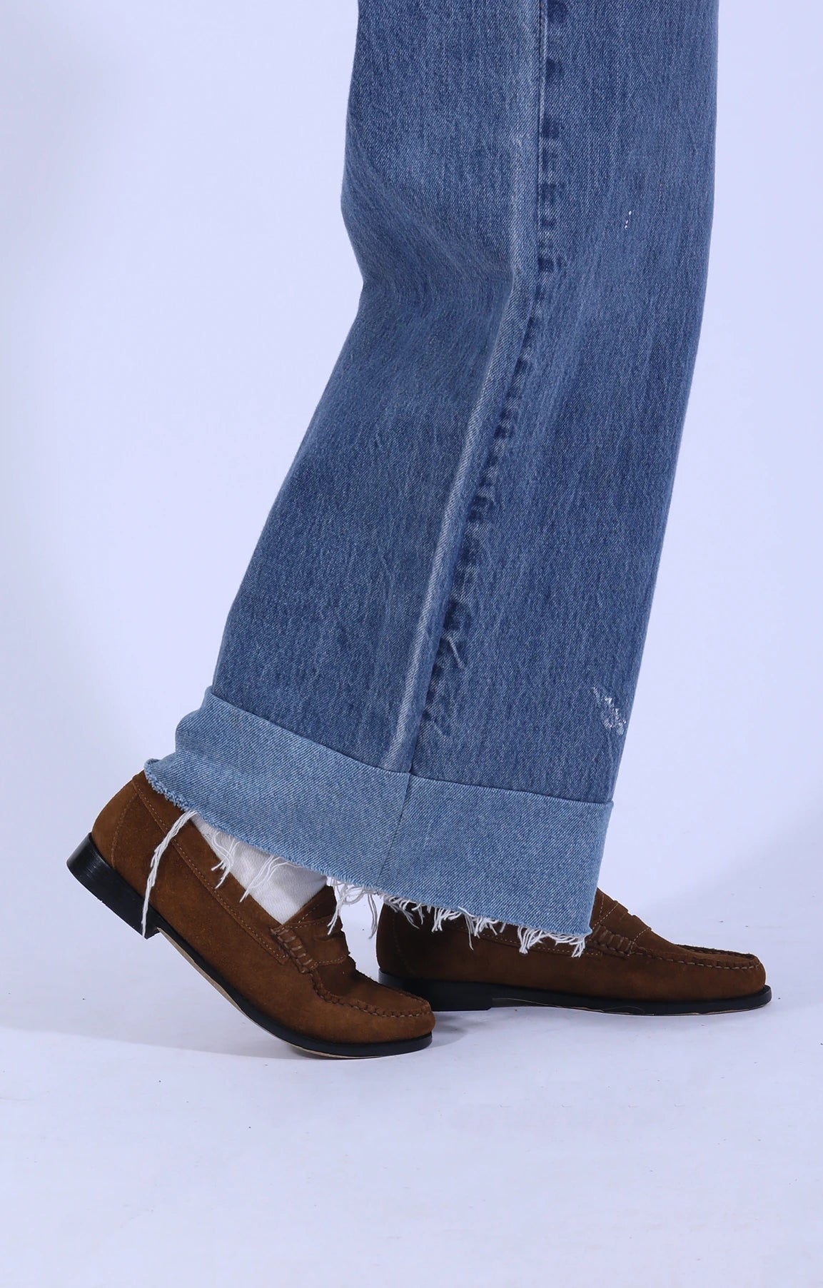 Weejun Penny Loafer Mid Brown Suede