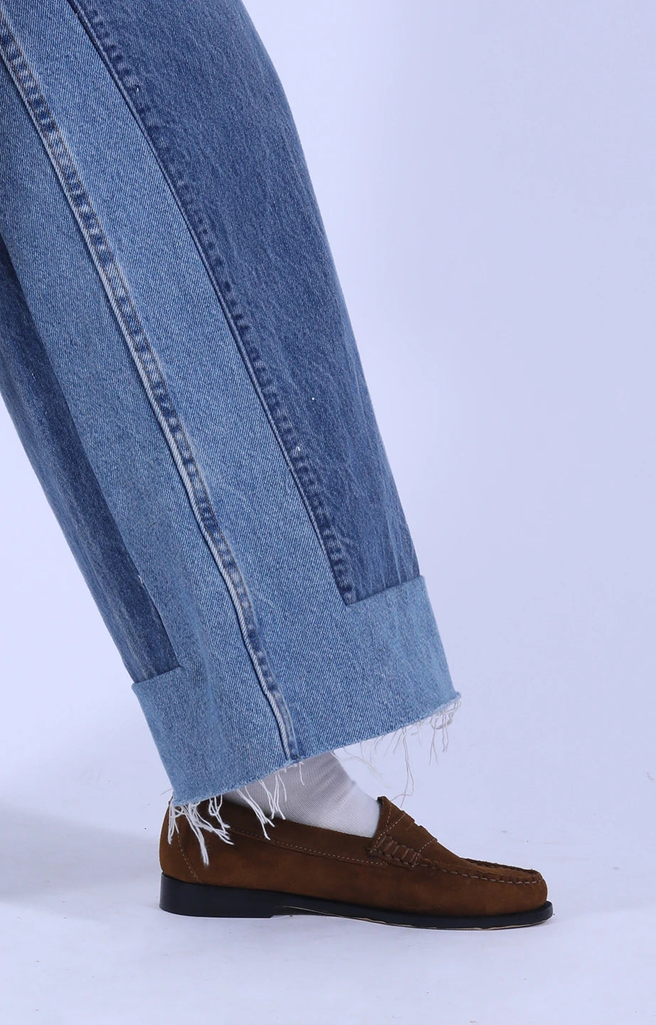 Weejun Penny Loafer Mid Brown Suede