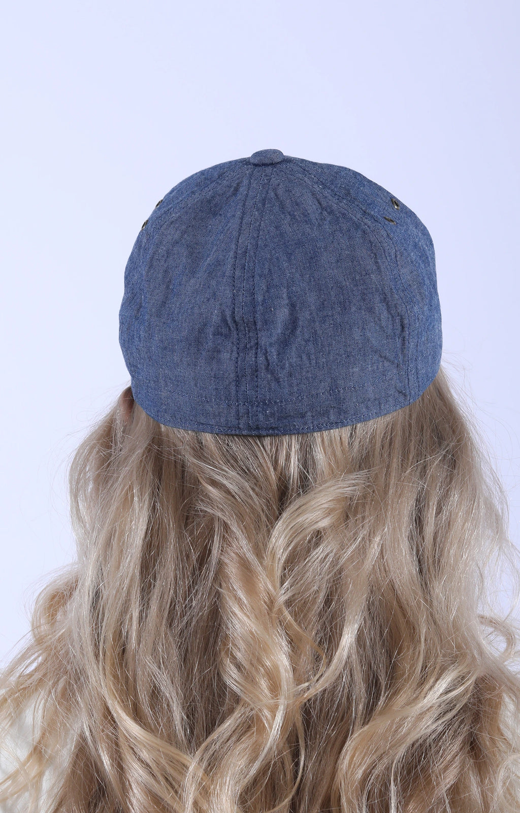 6oz Chambray Army Cap Indigo