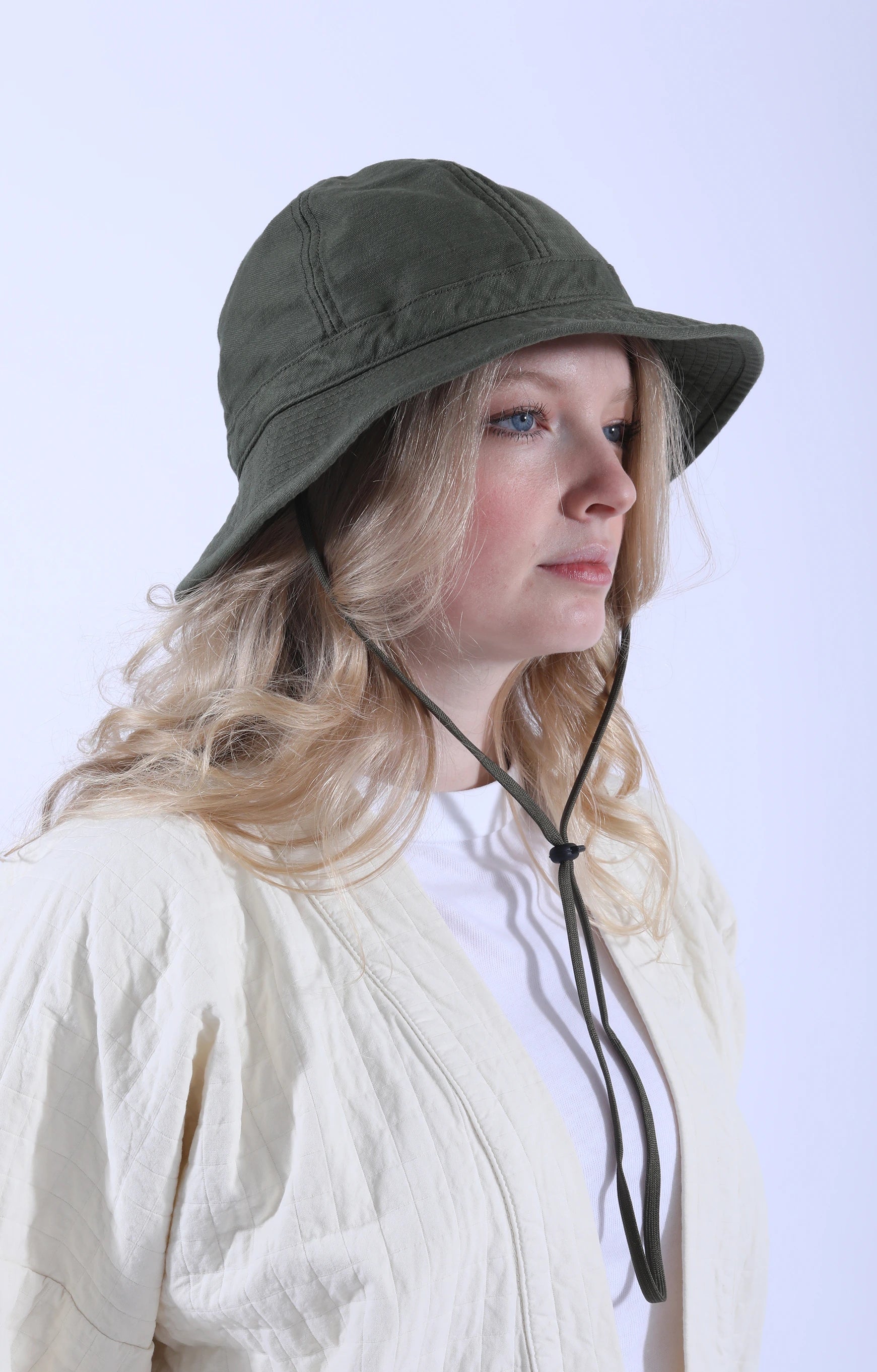 Baker Back Satin Metro Hat D.Olive