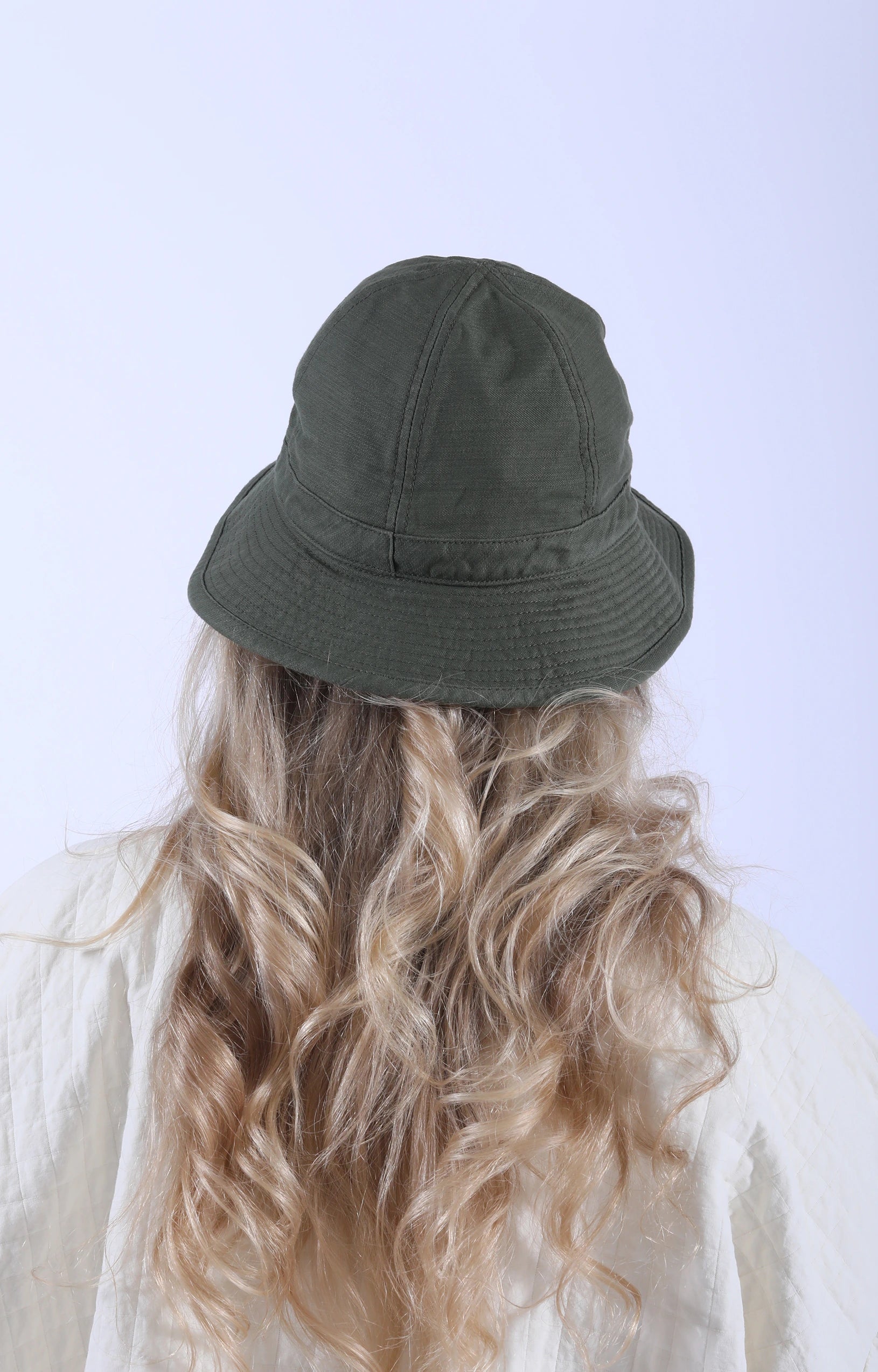 Baker Back Satin Metro Hat D.Olive