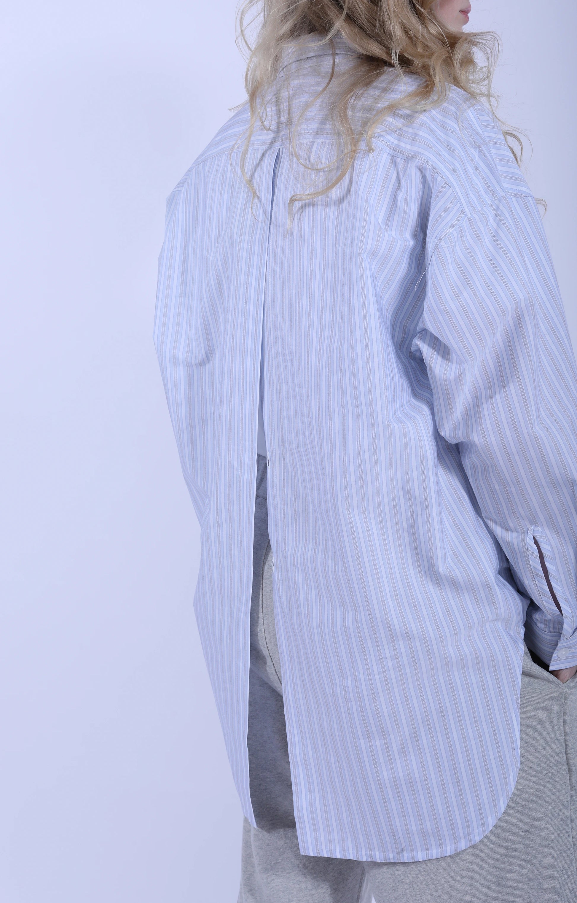 Shirt No.5 Split Stripe Cotton