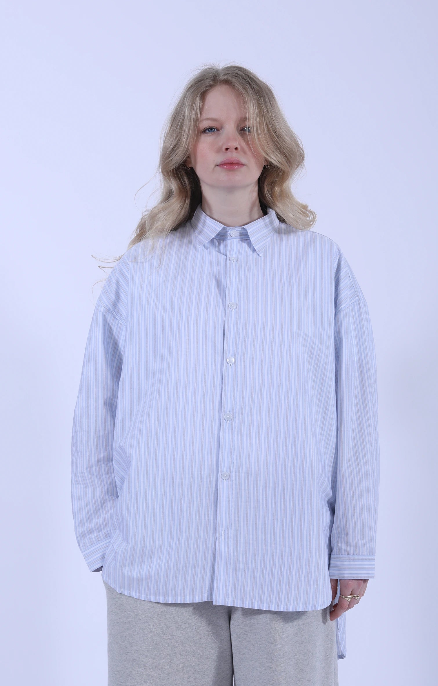 Shirt No.5 Split Stripe Cotton