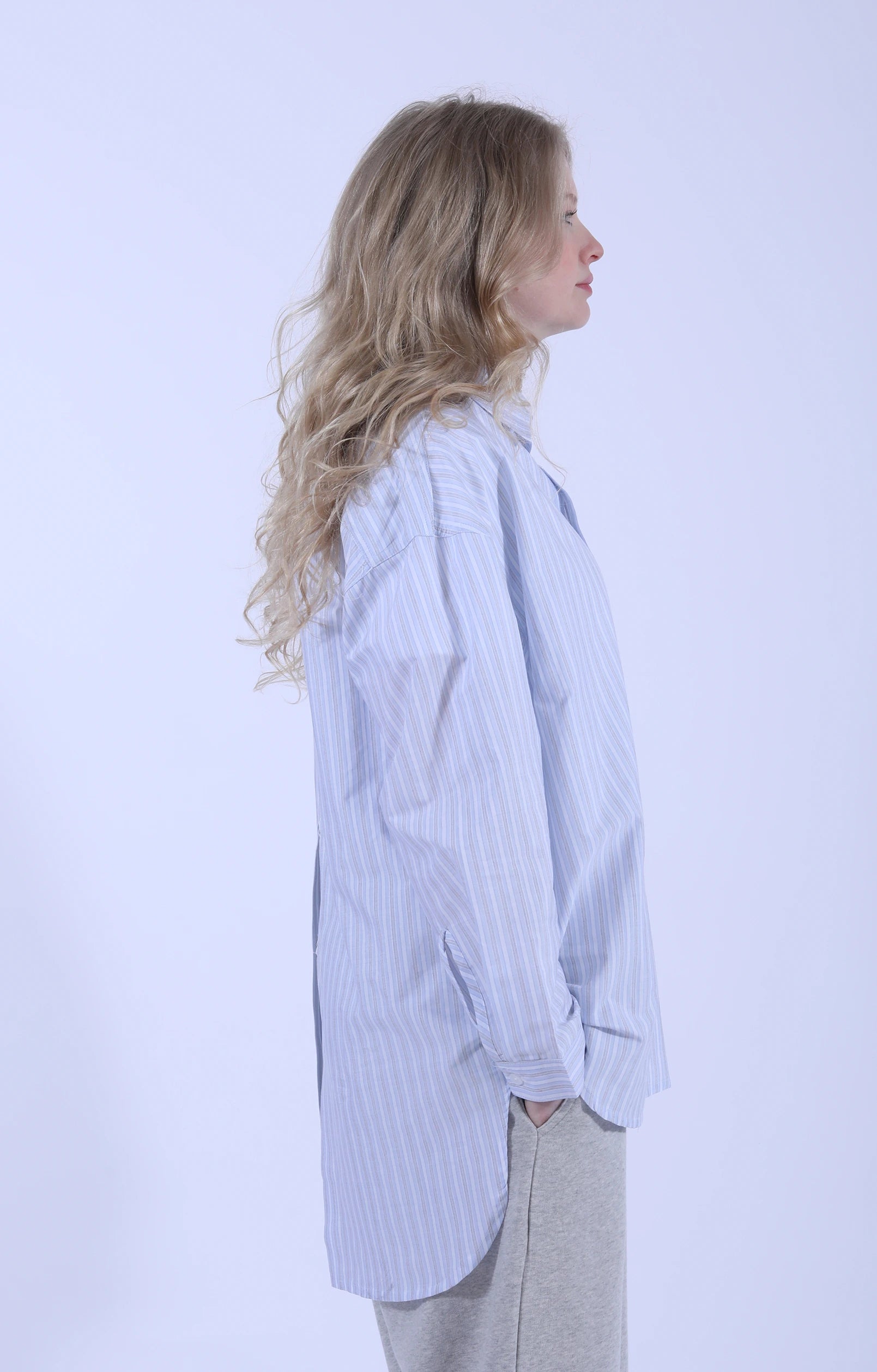 Shirt No.5 Split Stripe Cotton