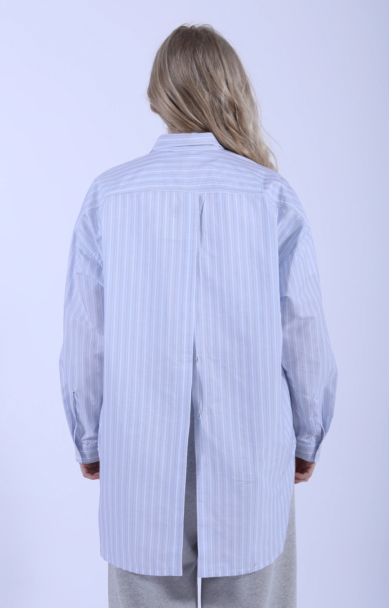 Shirt No.5 Split Stripe Cotton