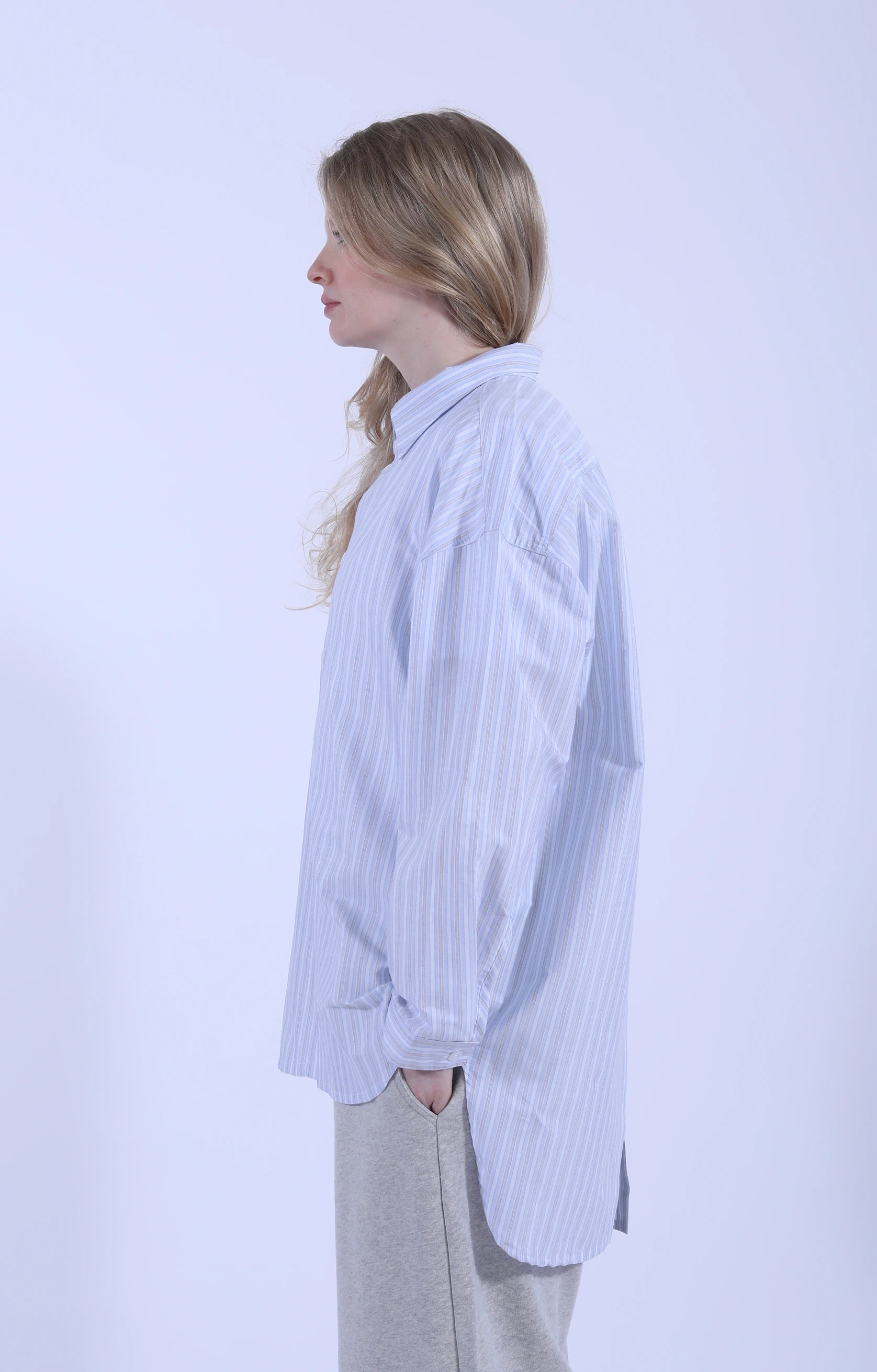 Shirt No.5 Split Stripe Cotton