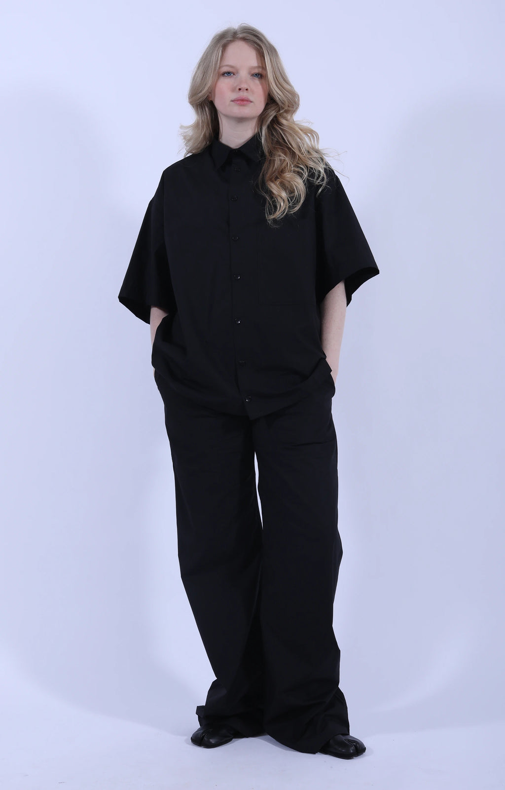 PJ Pants Flex Black Cotton