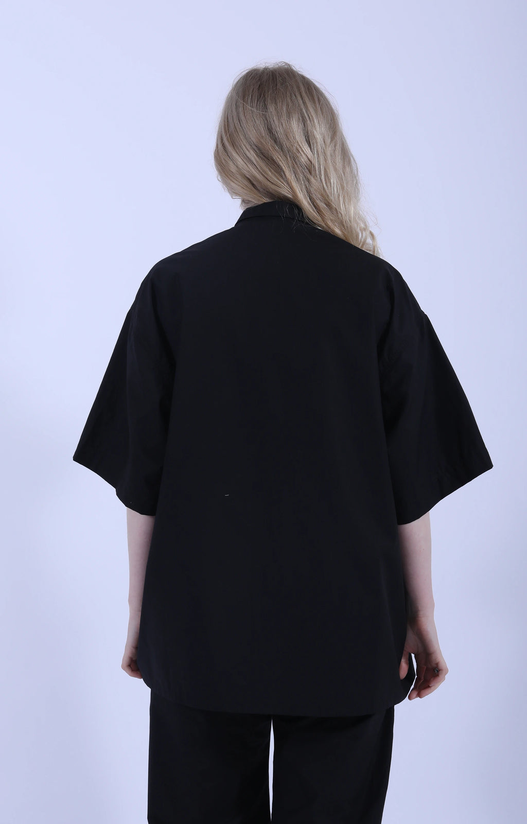 Big Dad Shirt Black Cotton
