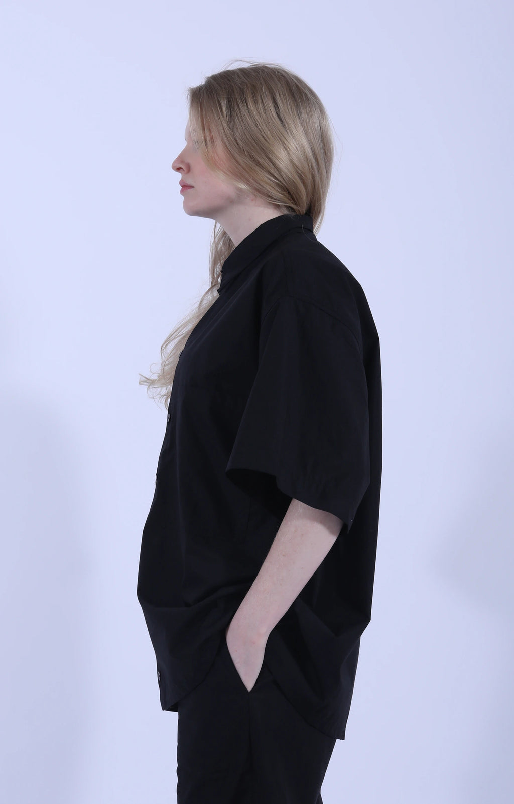Big Dad Shirt Black Cotton
