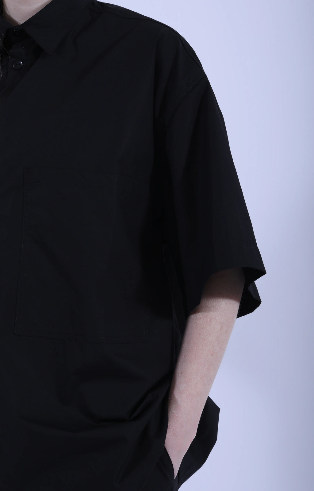 Big Dad Shirt Black Cotton