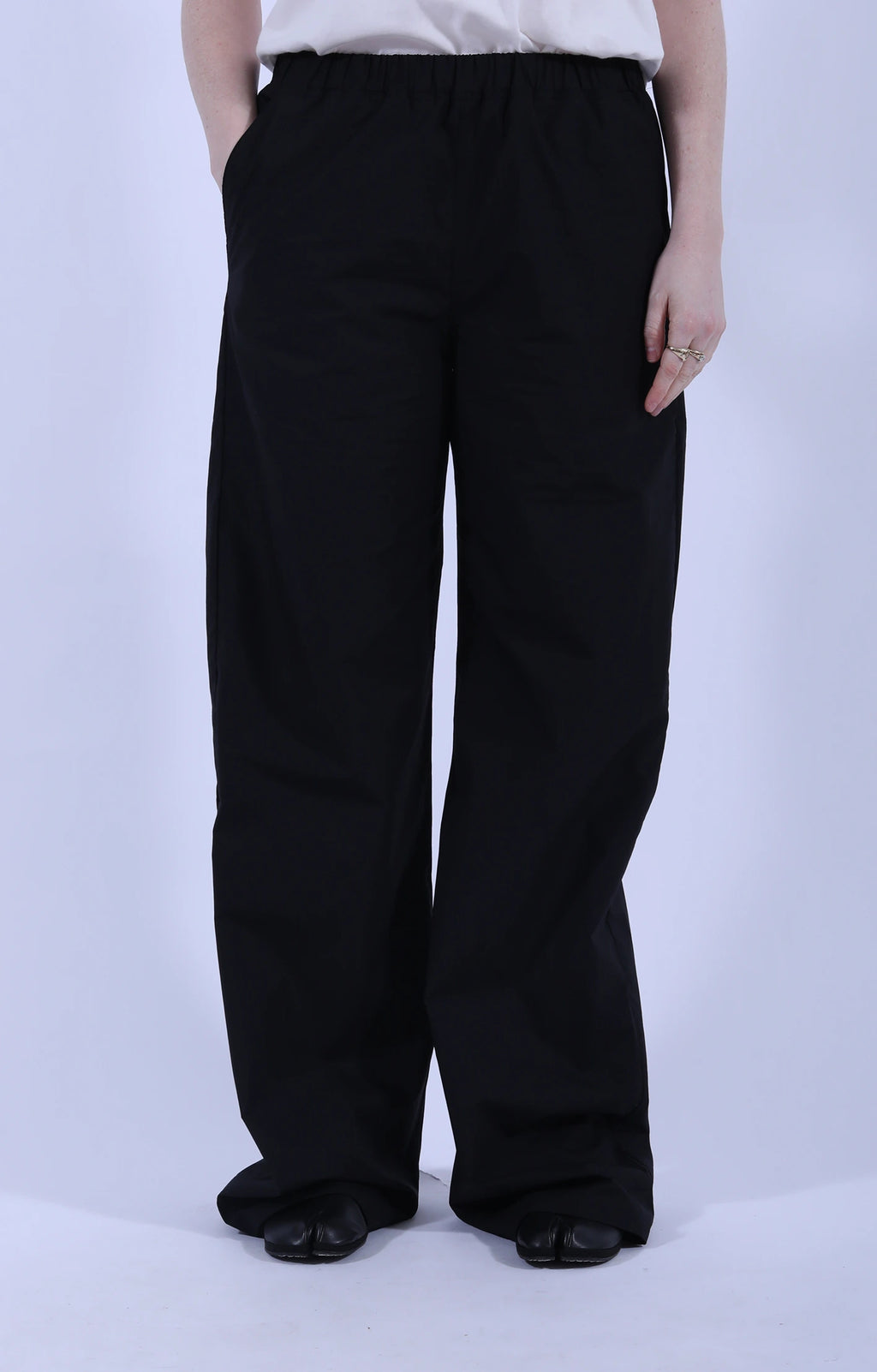 PJ Pants Flex Black Cotton