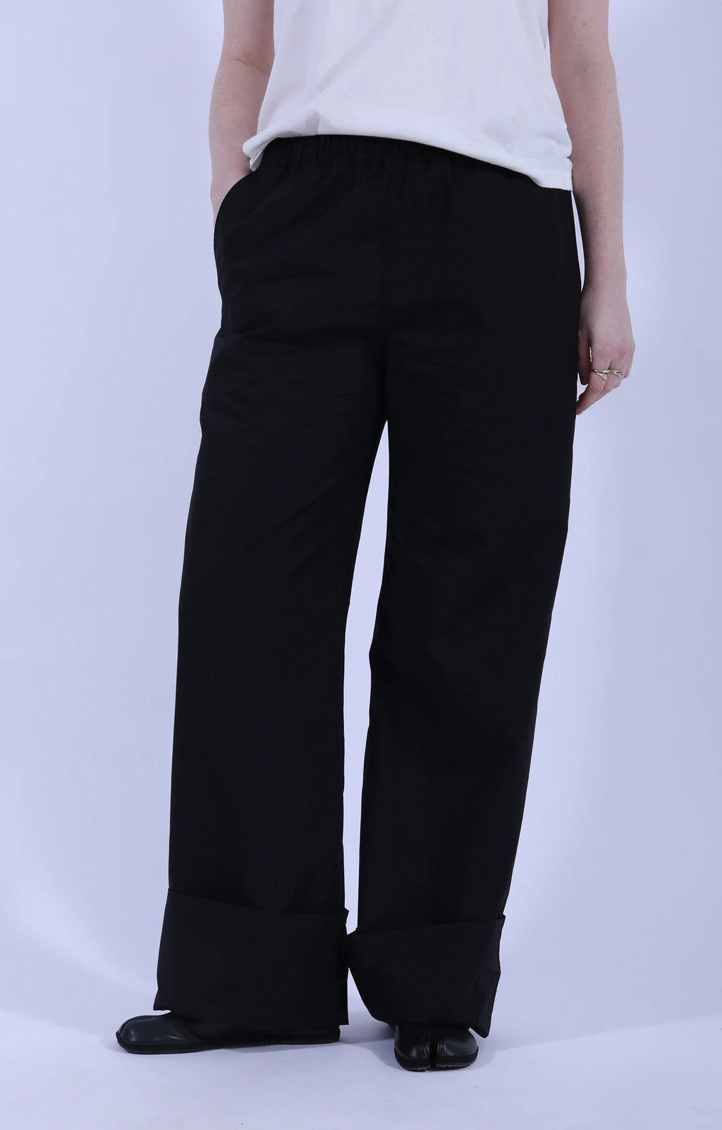 PJ Pants Flex Black Cotton