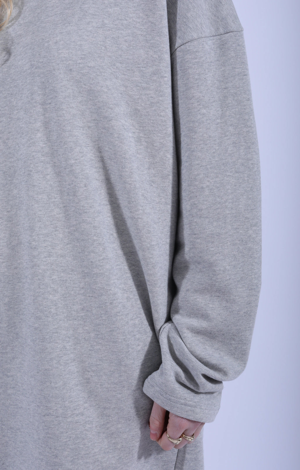 Long Sleeve Sweater Boy Grey Melee
