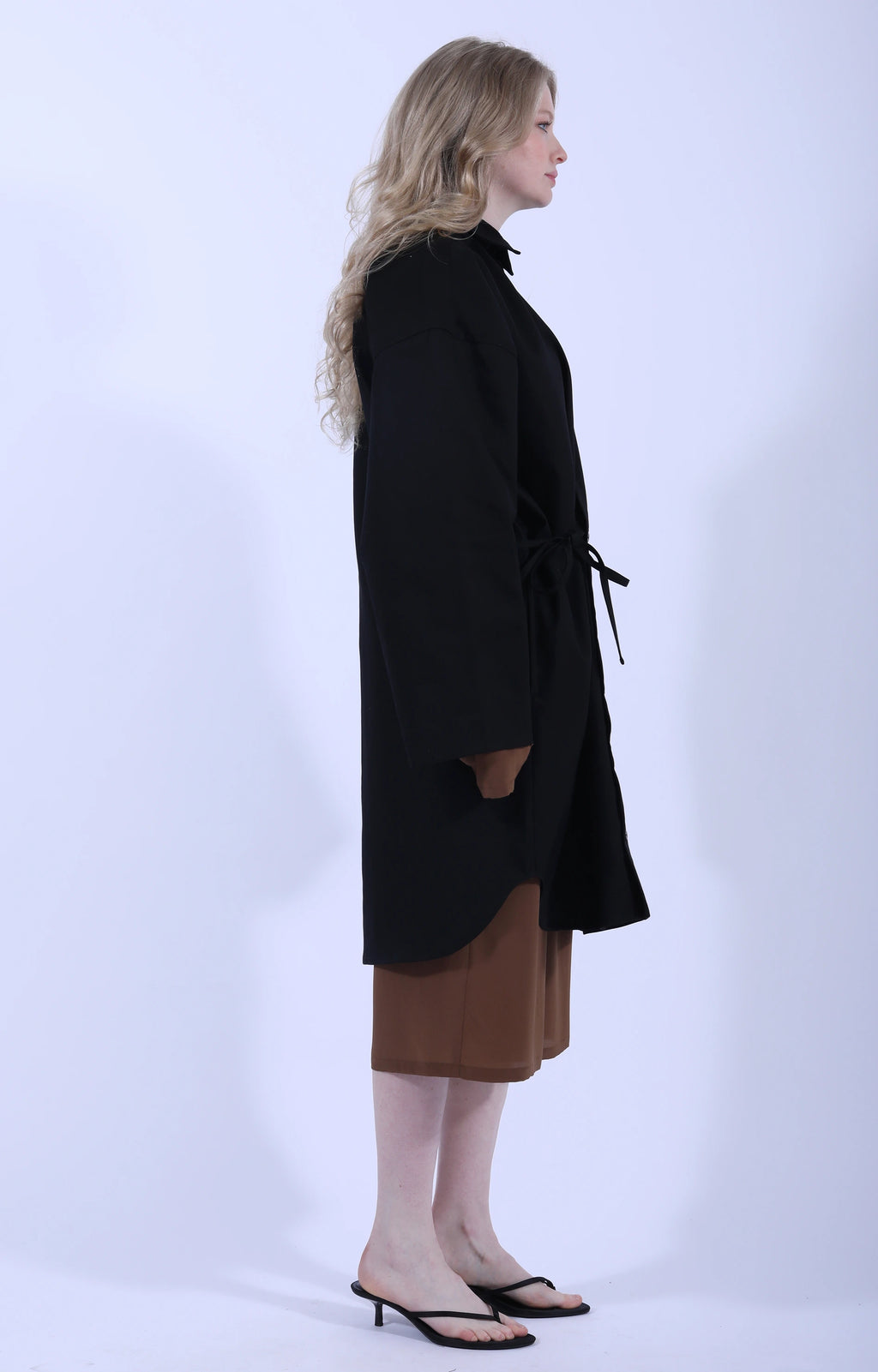 No.10 Coat Black Double Canvas