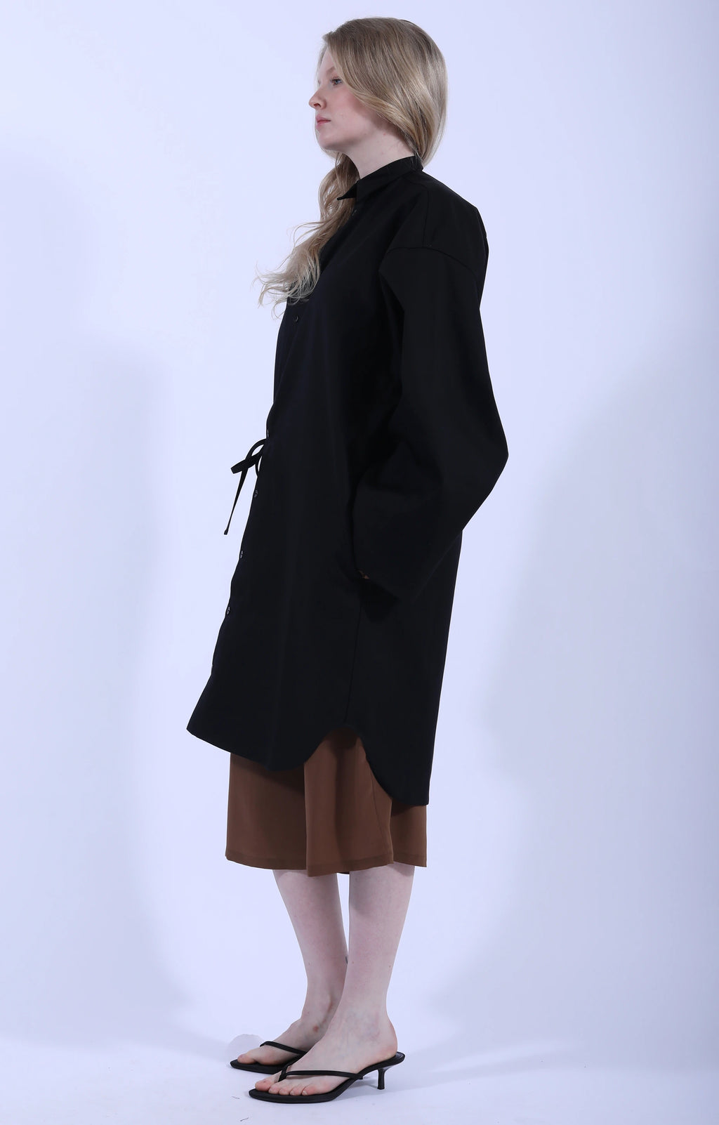 No.10 Coat Black Double Canvas