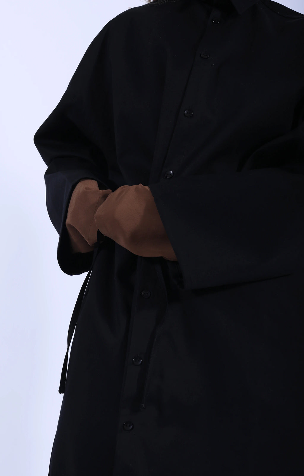 No.10 Coat Black Double Canvas