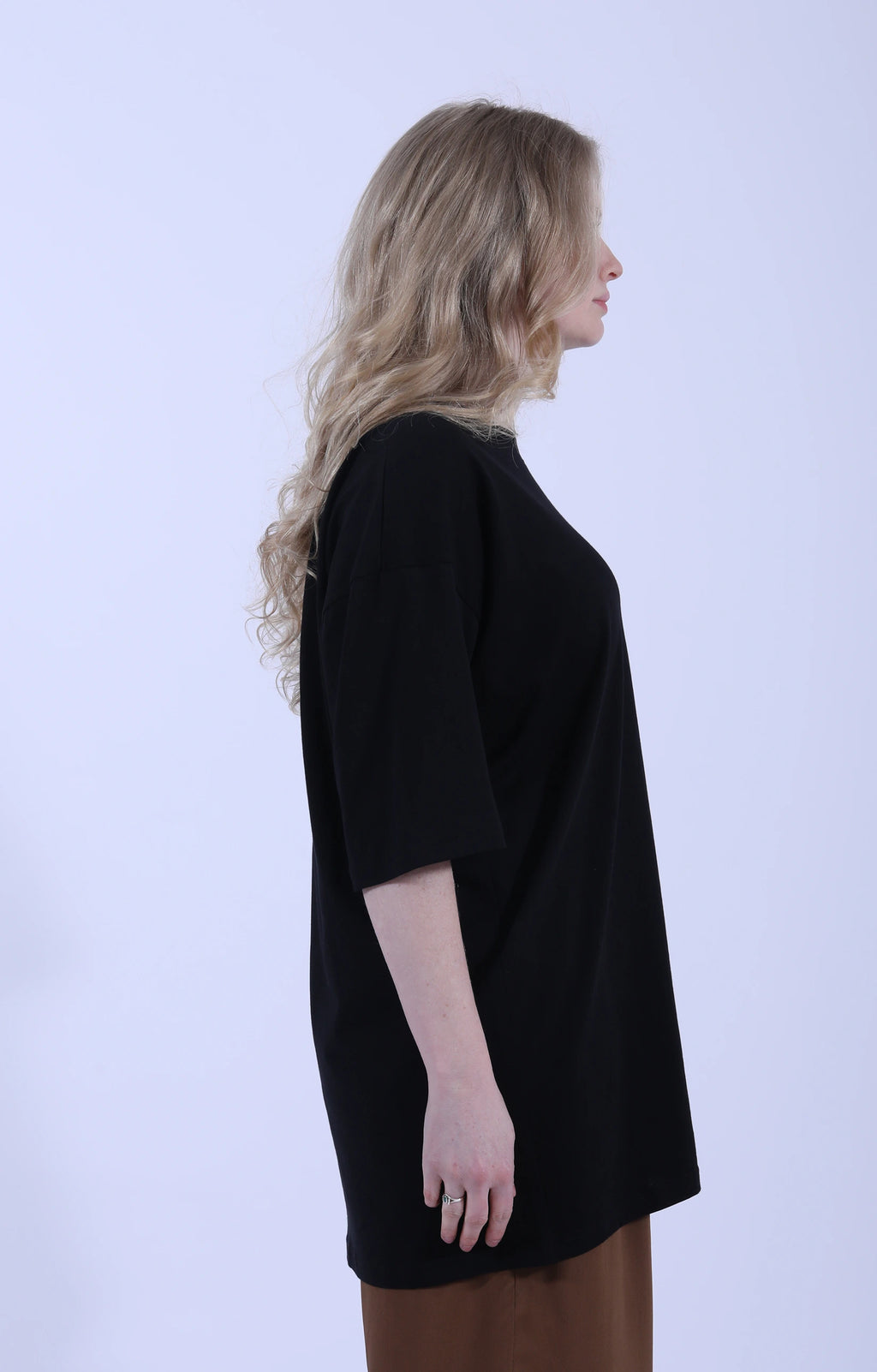 Short Sleeve Top Boy XL Black Jersey