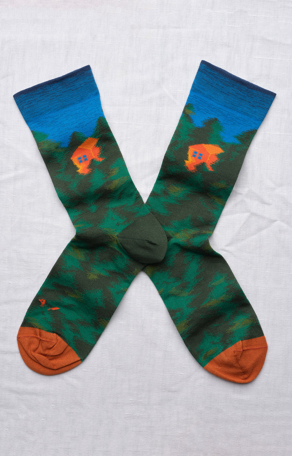Chaussette Maison Foret