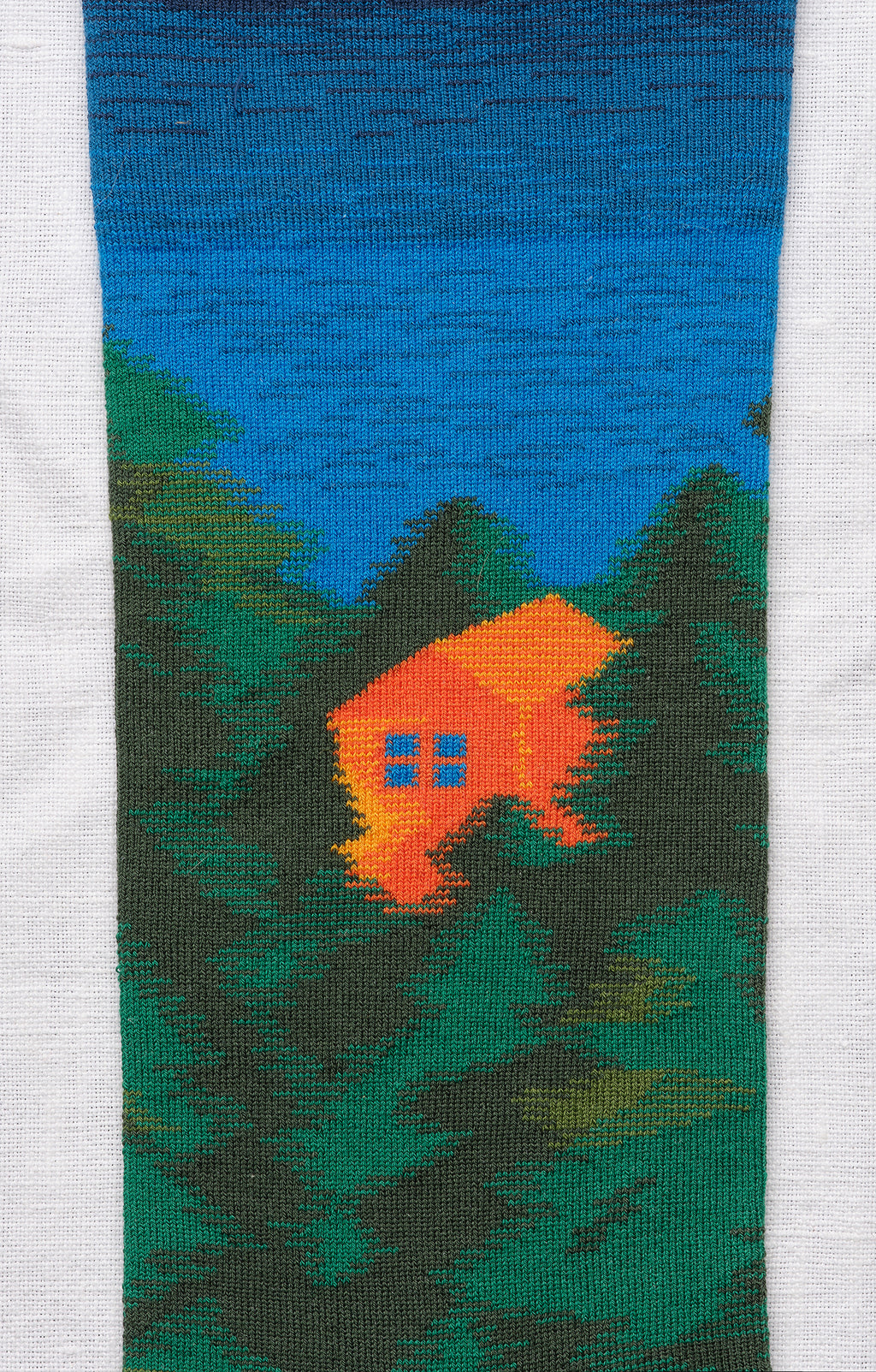 Chaussette Maison Foret