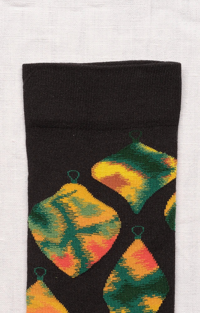 Chaussettes Boules Faux-Noir