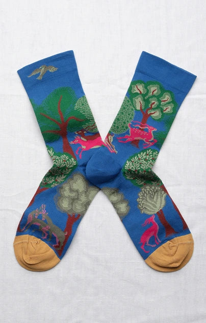 Chaussettes Biches Cobalt