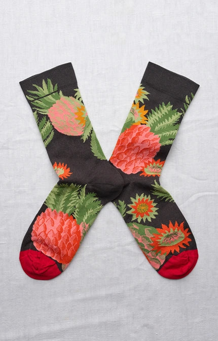 Chausette Ananas Faux Noir