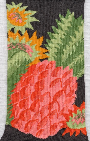 Chausette Ananas Faux Noir