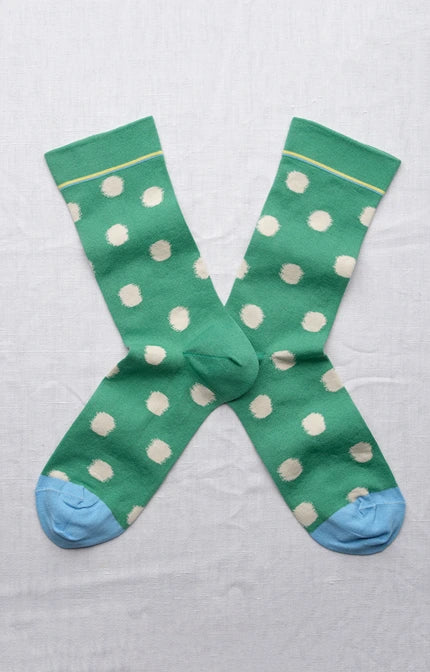 Chausette Pois Vert Ming