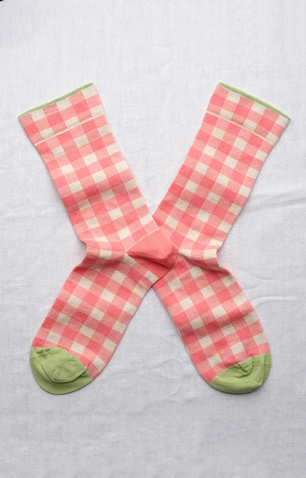 Chausette Vichy Naturel