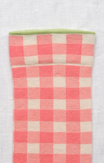 Chausette Vichy Naturel