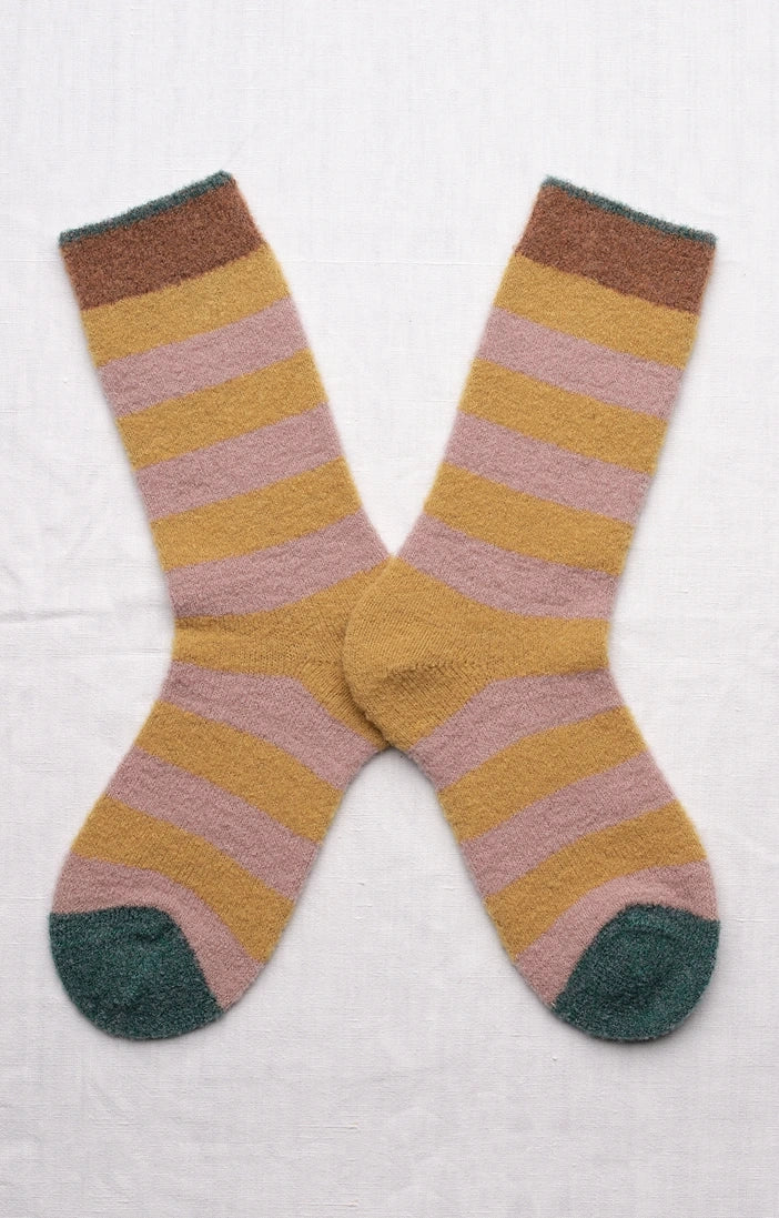 Chaussettes Mousse Rose