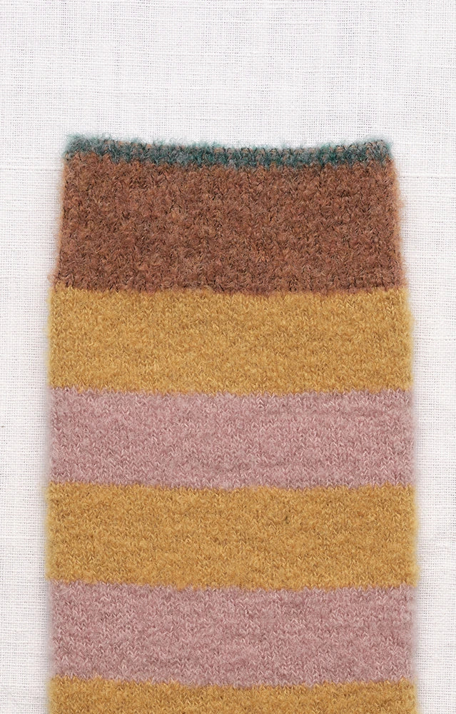 Chaussettes Mousse Rose