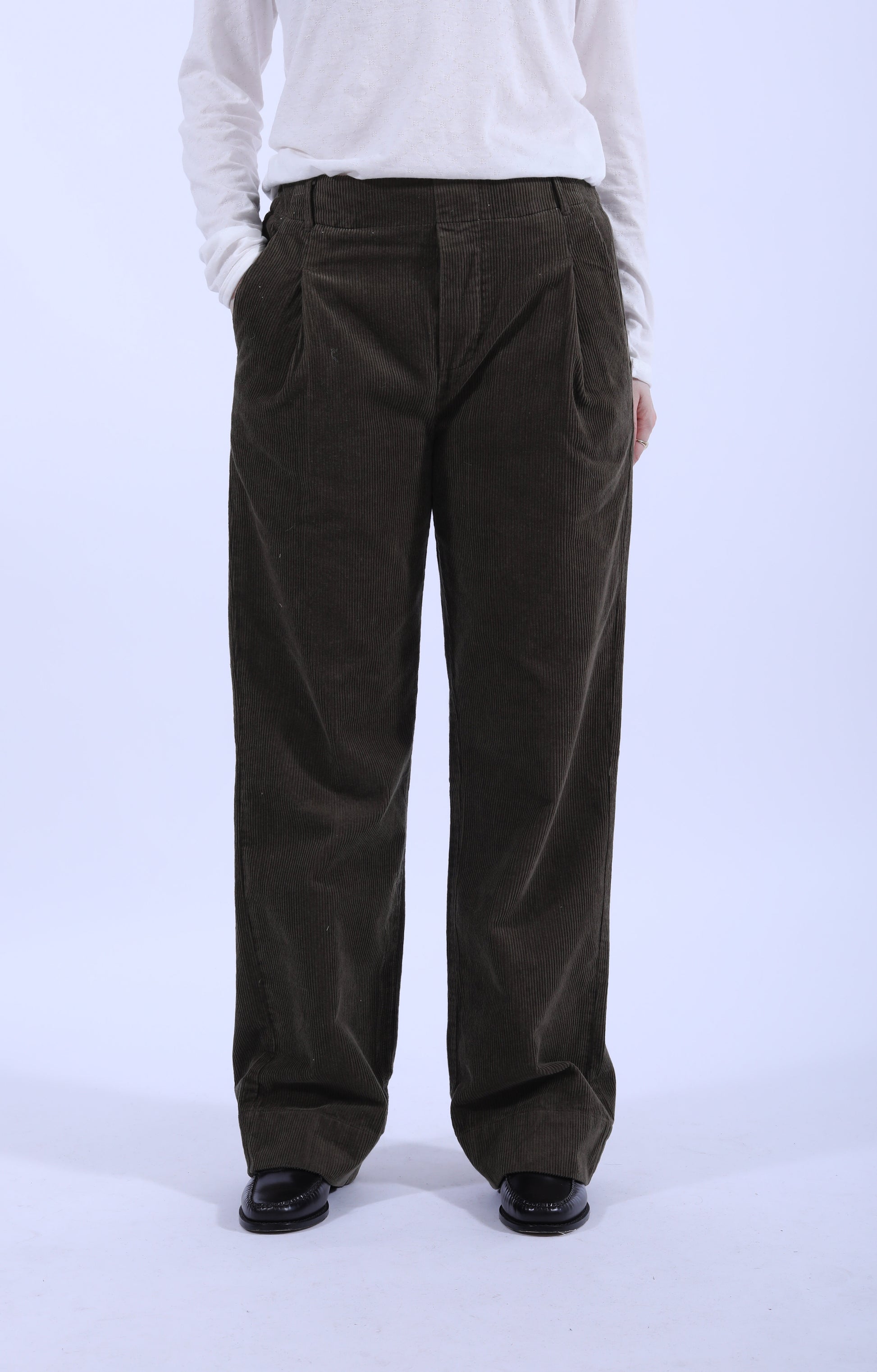 Billy Pant Cord Bark