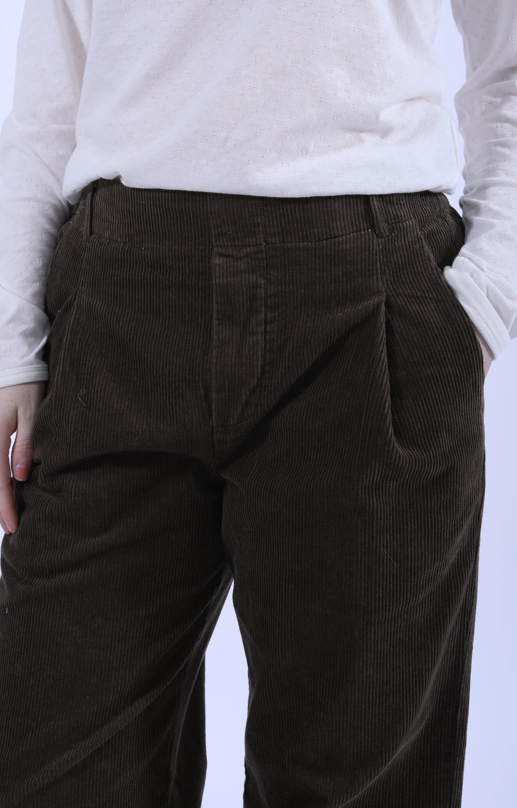 Billy Pant Cord Bark