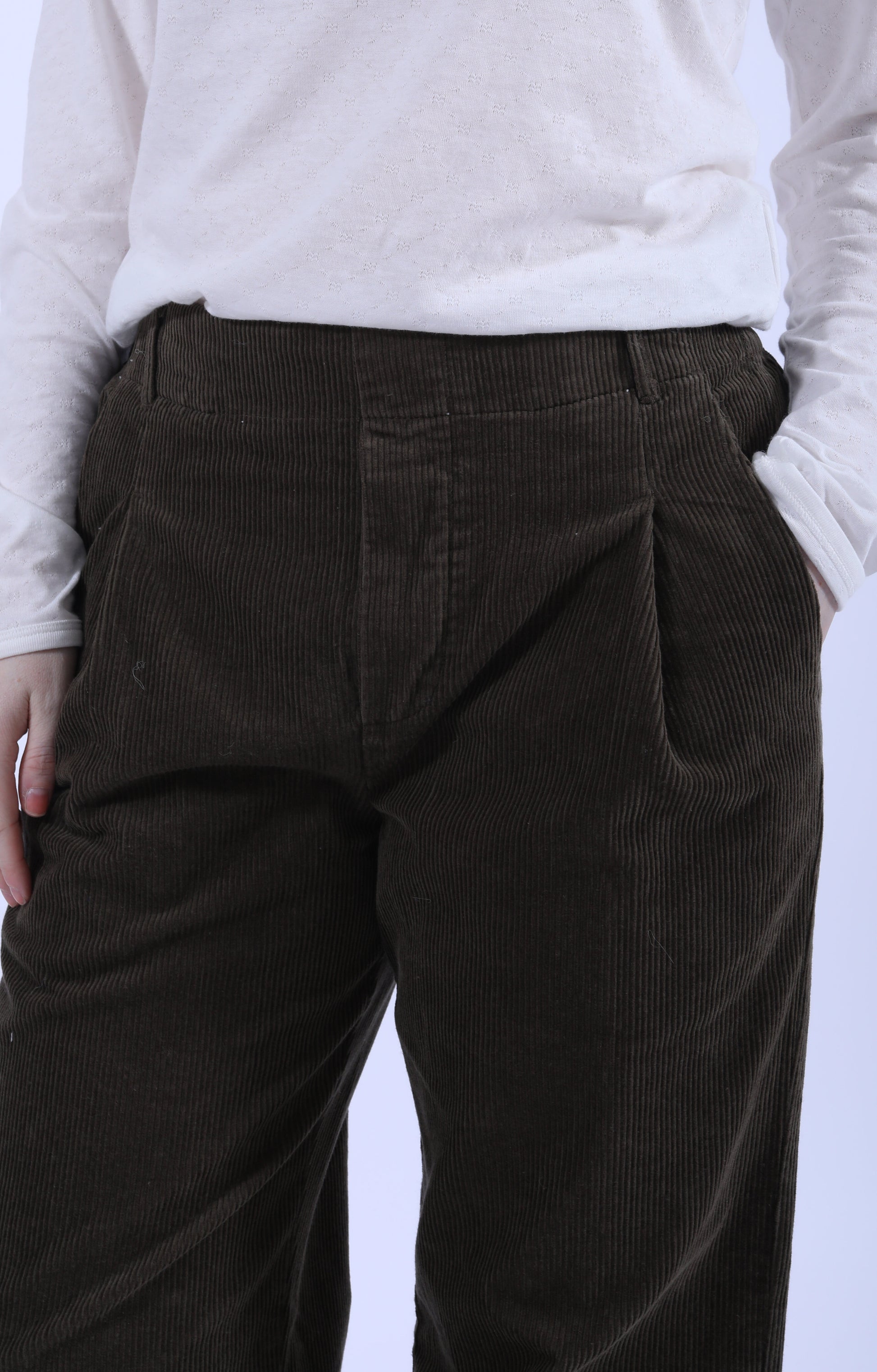 Billy Pant Cord Bark